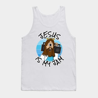 Jesus Is My Jam Christian Musician Funny Tank Top